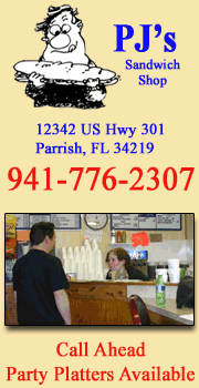 PJ's Sandwich Shop - Parrish, FL